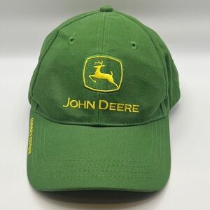 John Deere Cap with Yellow Embroidered Logos - Owner’s Edition
